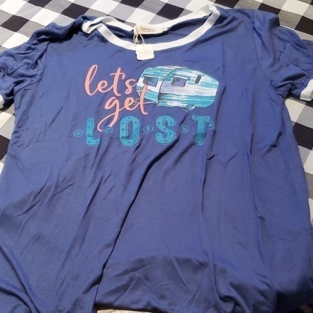 Wanderer Let's get lost Tshirt size xl